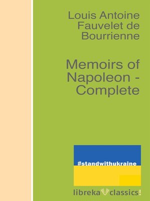 cover image of Memoirs of Napoleon--Complete